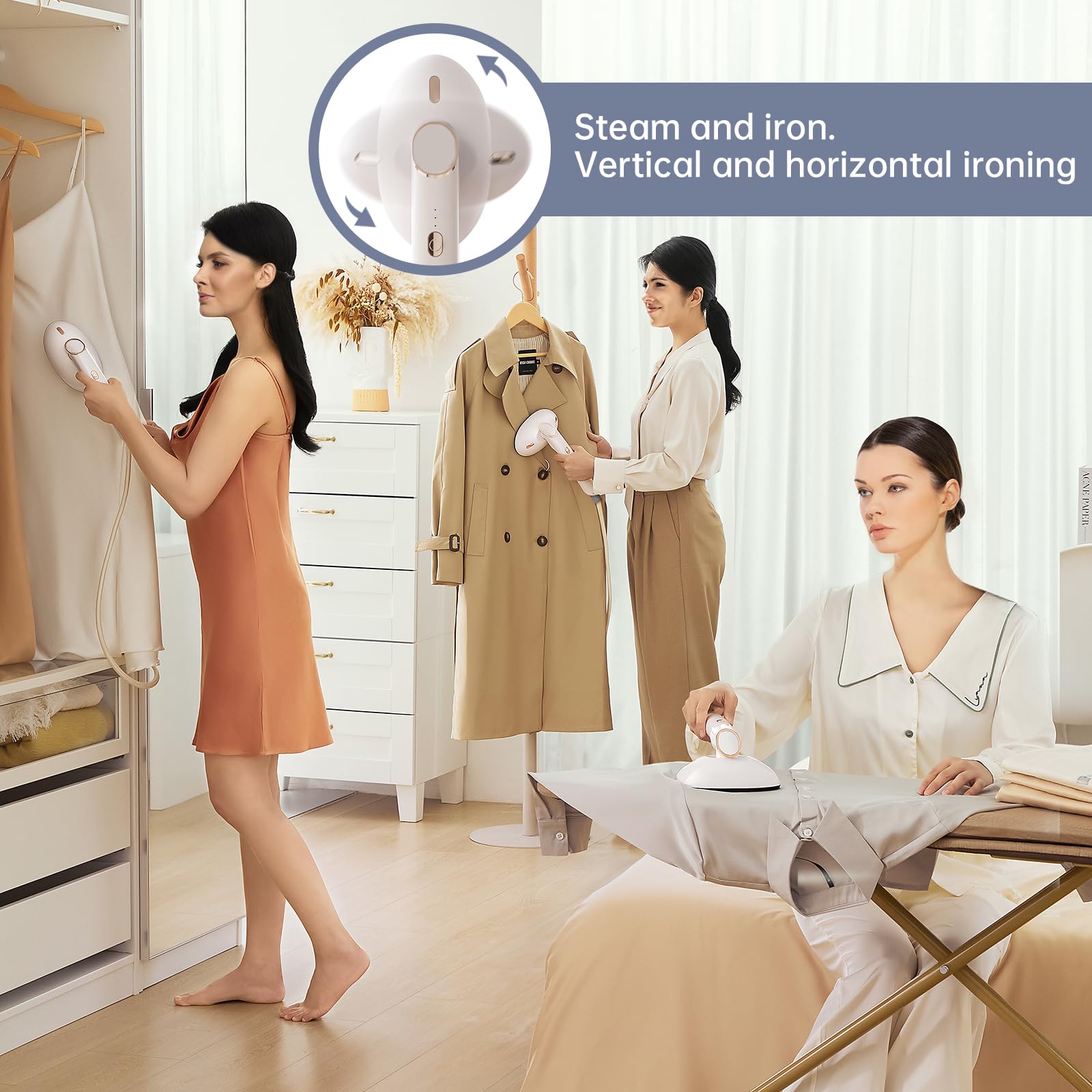 Amazon.com: Steamer for Clothes, 1500W Large Soleplate Clothes