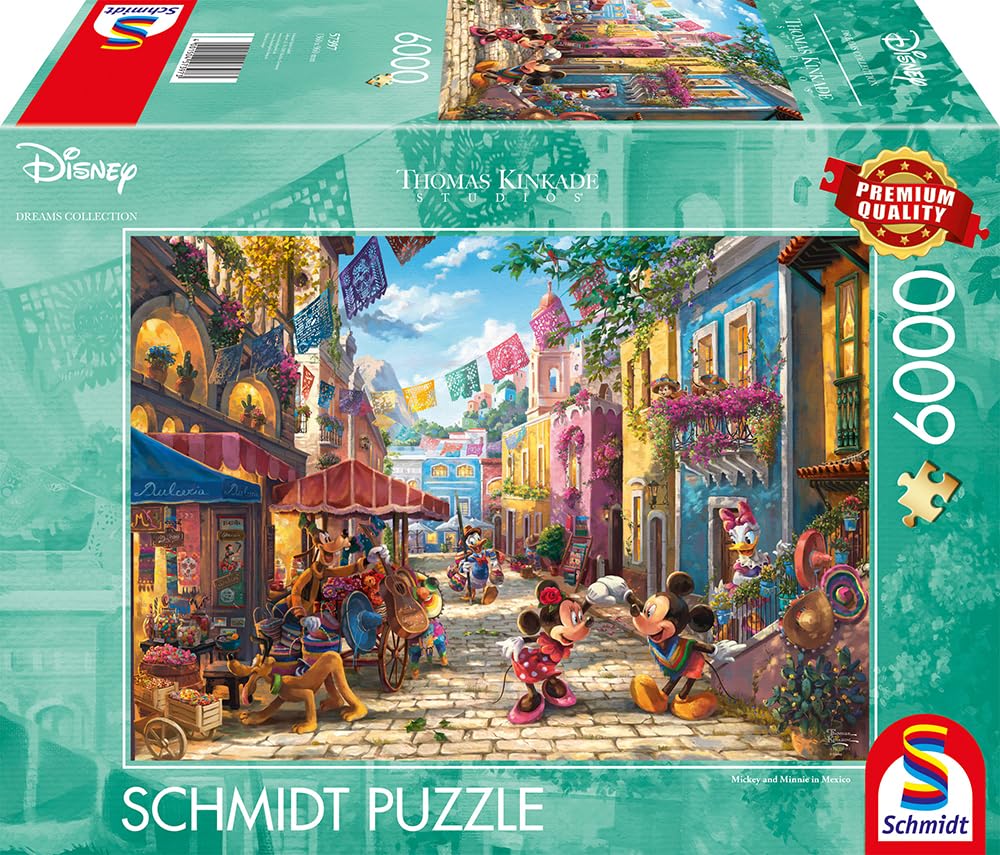 Amazon.com: Disney, Mickey & Minnie in Mexico - 6000 Teile