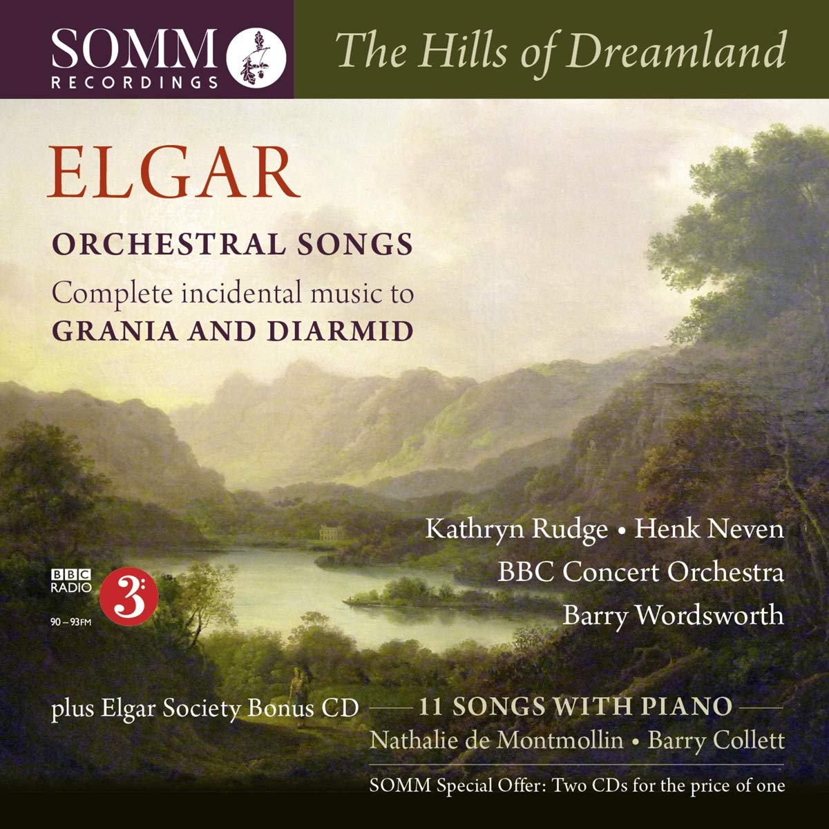 Elgar: The Hills Of Dreamland [Barry Wordsworth] [Somm Recordings: SOMM 271-2]