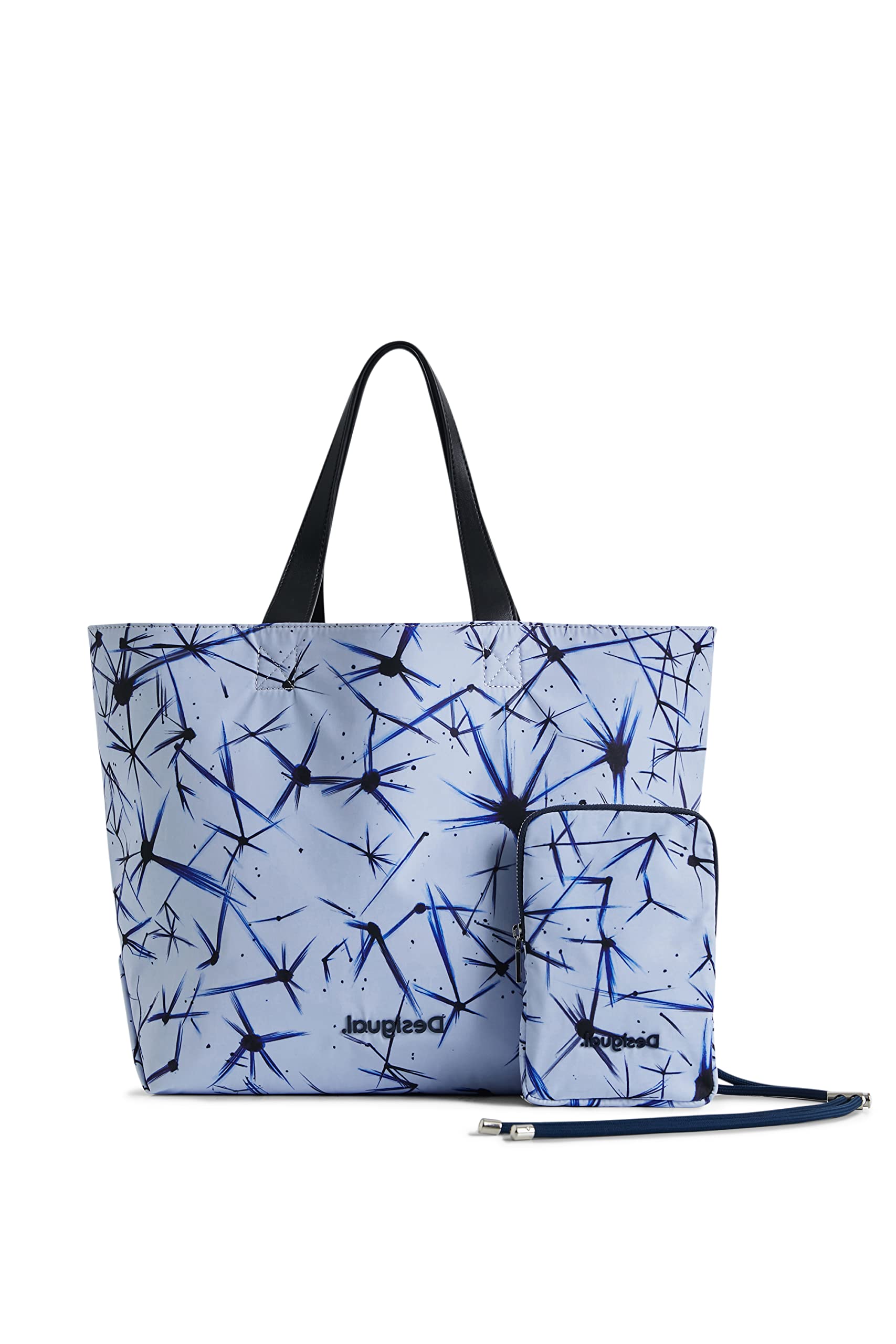 Desigual Accessories Fabric Asterix Namibia Shopping Bag Blue