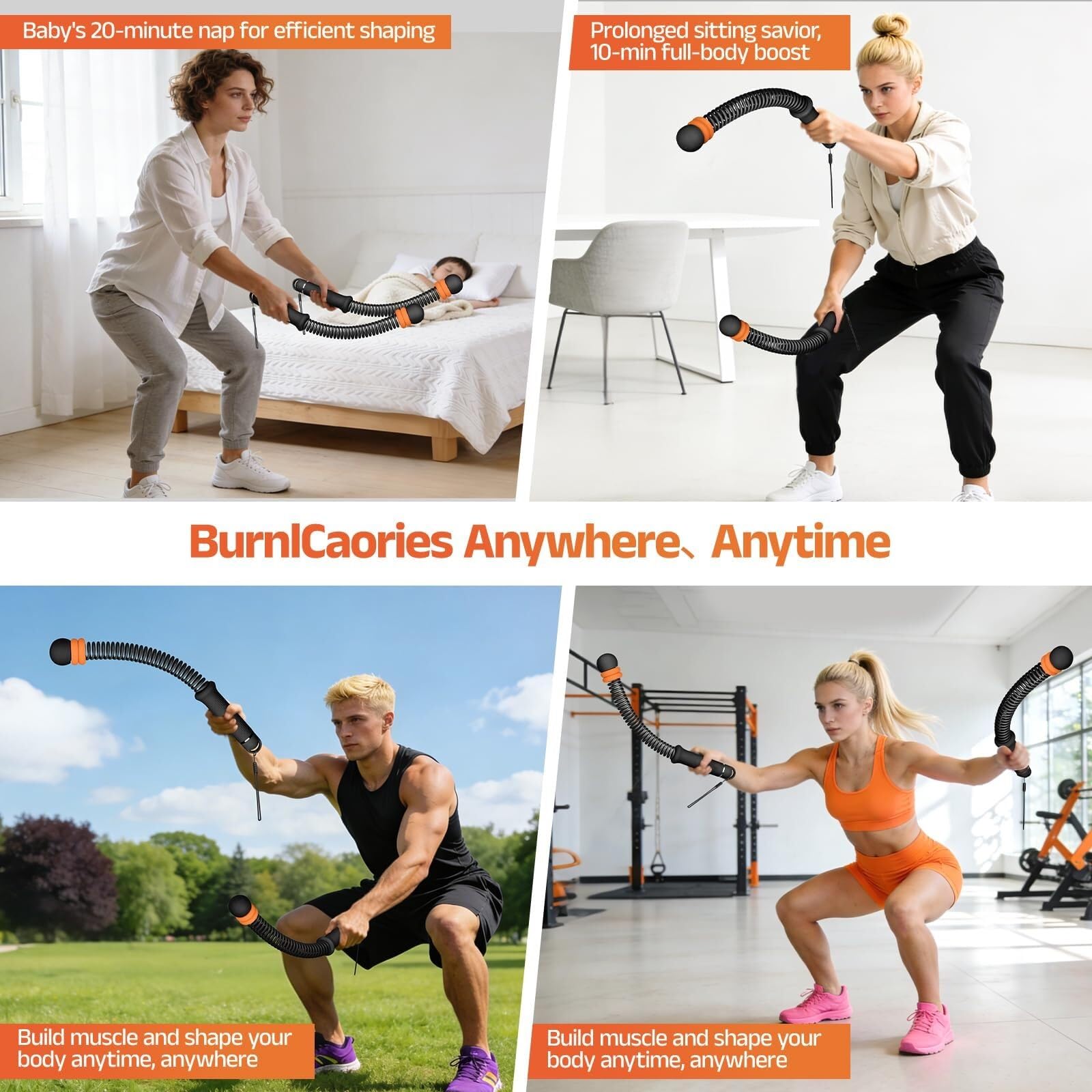 Corde da combattimento regolabili, senza fili, per palestra domestica, attrezzatura per esercizi portatili, forza, allenamento completo del corpo, 1,4 kg per coppia, uomo, donna (viola) F0G1R