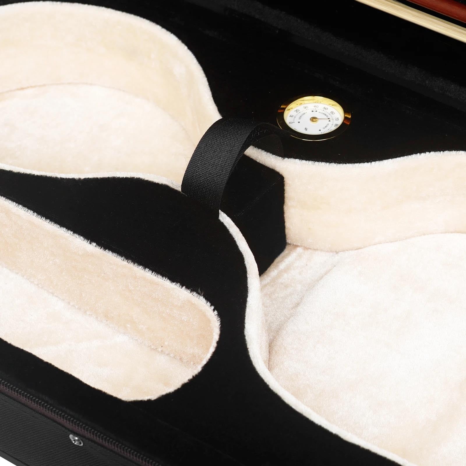 Accesorios Profesionales Violin Accesorios Para Caja De Almacenamiento De Violín Tamaño 4/4(Silver buckle)