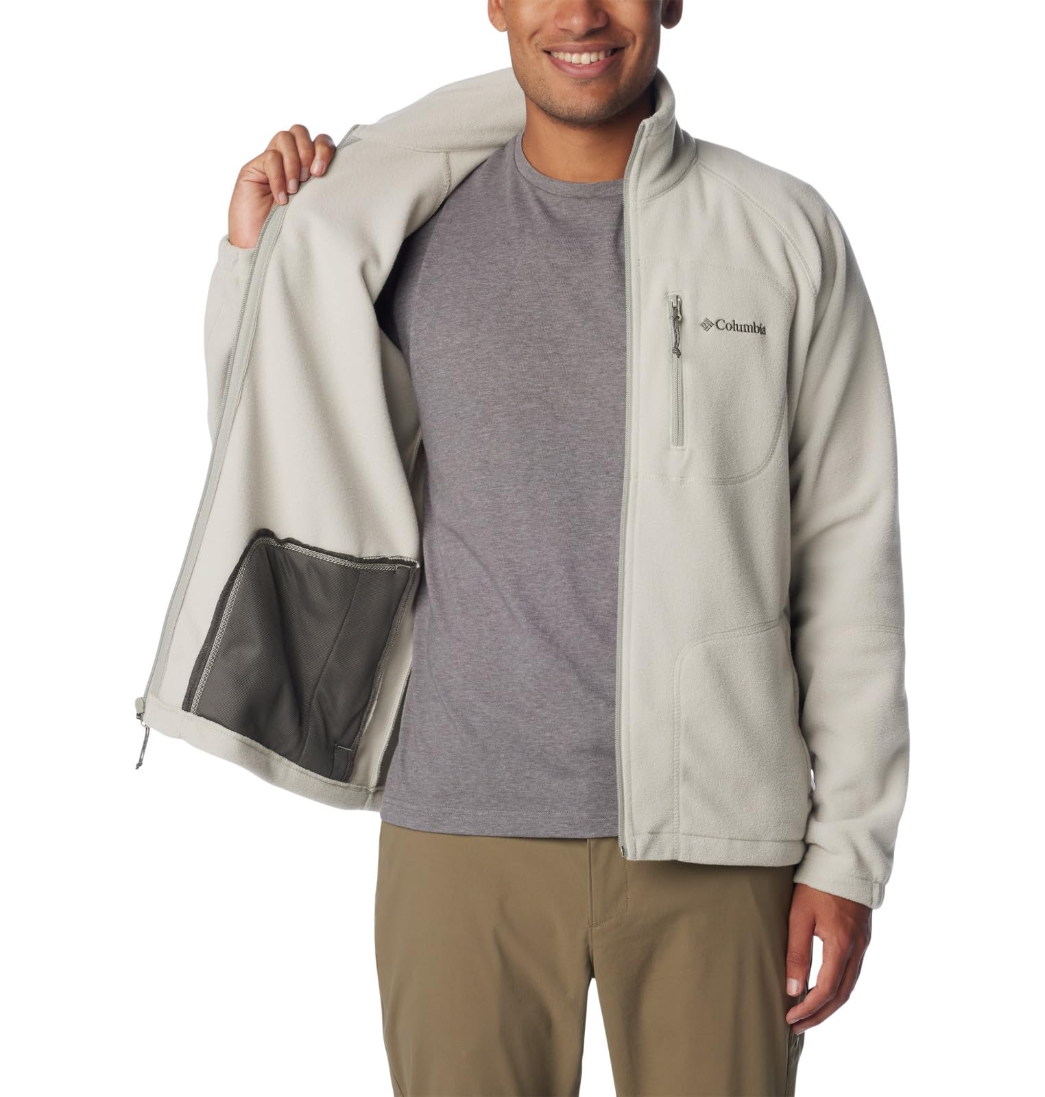Columbia Fast Trek 2 Full Zip Fleece, Giacca In Pile Con Cerniera Intera Uomo