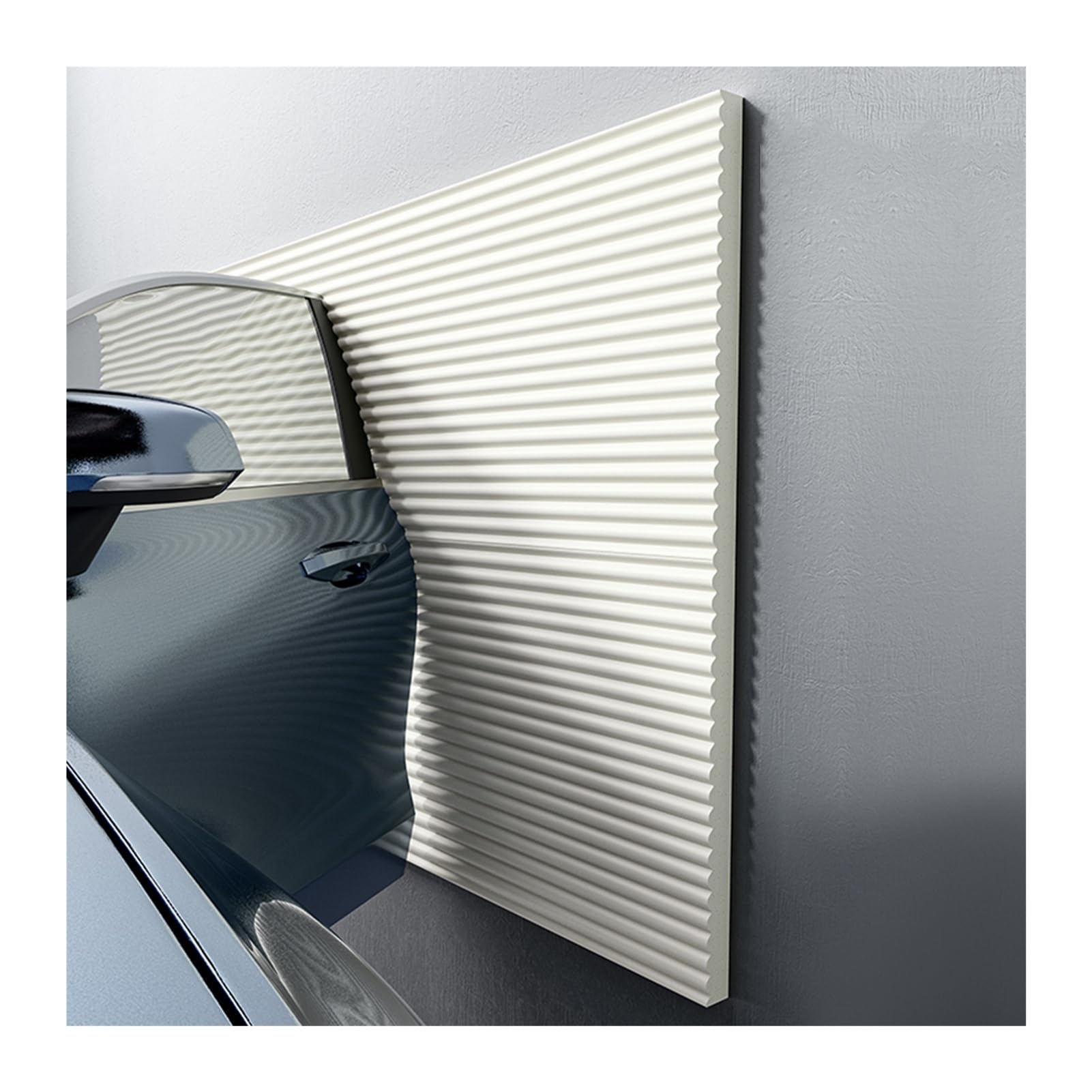 Générique Protection Murale et de Bord en Mousse pour Meubles et escaliers, Blanc cassé, 60 cm de Large x 4 m de Long - Sécurisation bébé, Protection Contre Les Chocs, re