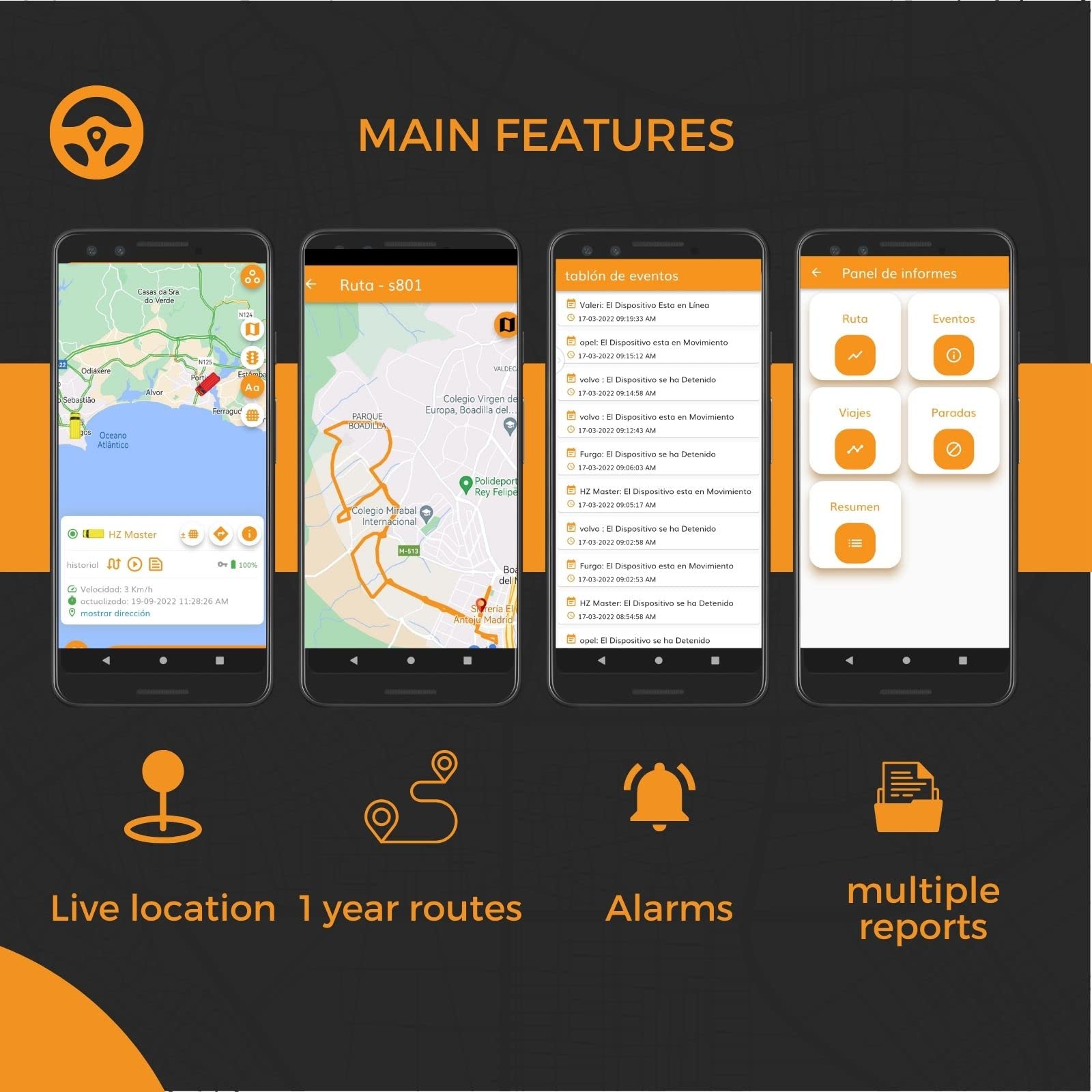 BX1 Mini lokalizator GPS do samochodów, rowerów i innych pojazdów, lokalizacja w czasie rzeczywistym | | Akumulator 1000 mAh | Nadwyżka prędkości, ochrona przed kradzieżą i geofencing (1000