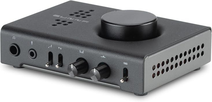 Schiit Gunnr Mission-Critical Gaming Headphone Amplifier with Mic Input and Soundstage Control
