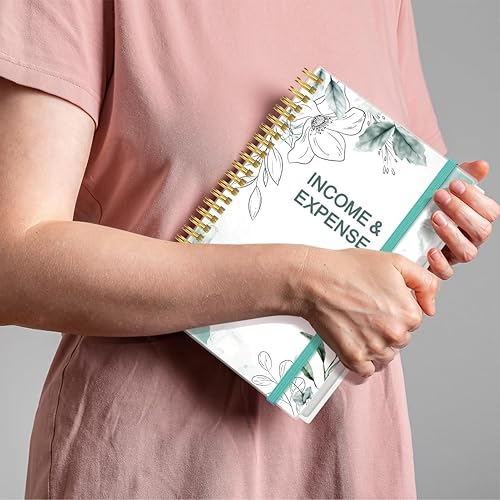 Miniatura 7 de Heveboik Libro de registro de ingresos y gastos - Rastreador de ingresos y gastos A5 para pequeñas empresas, seguimiento contable de contabilidad