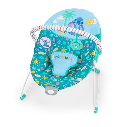 Miniatura 12 de Bright Starts Disney Baby Winnie The Pooh Hunny Hues Mecedora con Vibraciones Tranquilizantes, Unisex, para recién nacidos+ Winnie the Pooh,Minnie