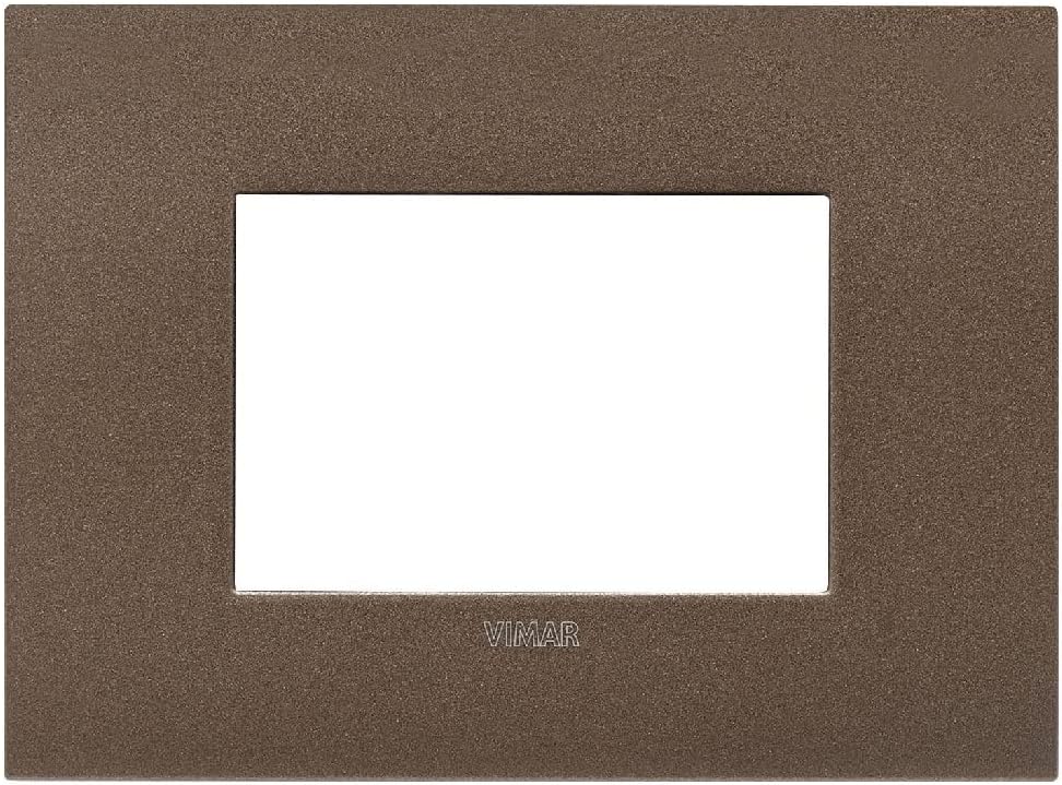 Vimar 19953.24 Arké fit Plate 3 modules, Metal, matt Bronze