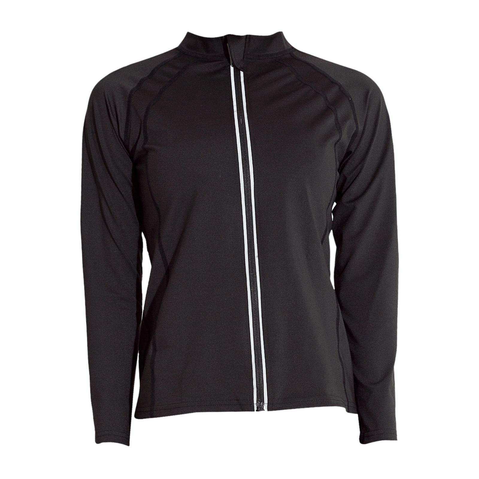 SECRET DESIRE Women Sauna Suit Jacket Sweat Shirt Tops Tracksuit Reflective Zip L Women |Body Shaper |Shapewear for Women|Top|Tummy Tucker Women Shapewear|Tank Top|Shapewear|Tummy Tucker-image-22