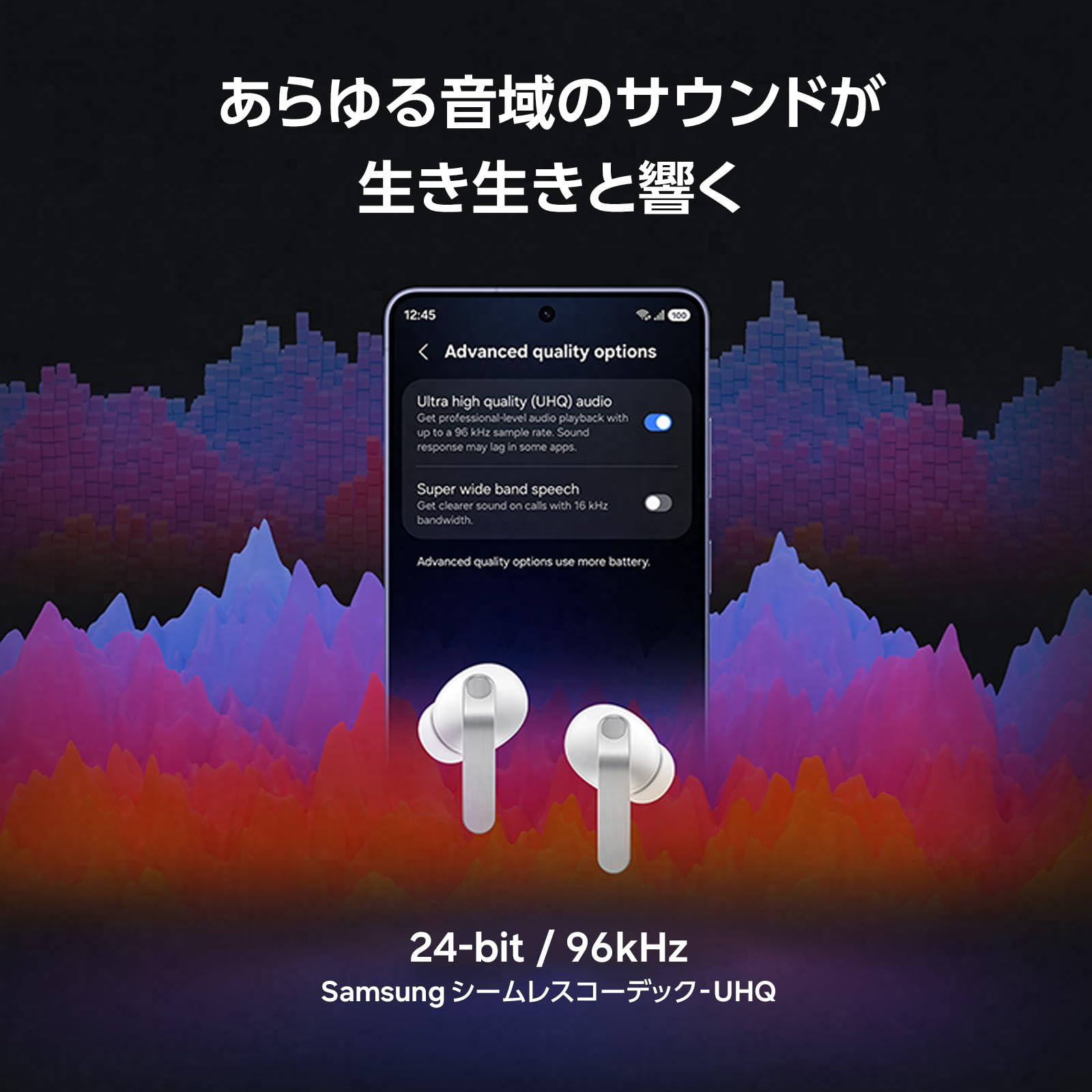 Amazon.co.jp: Samsung Galaxy Buds4 ProlブラックlGalaxy AI対応l