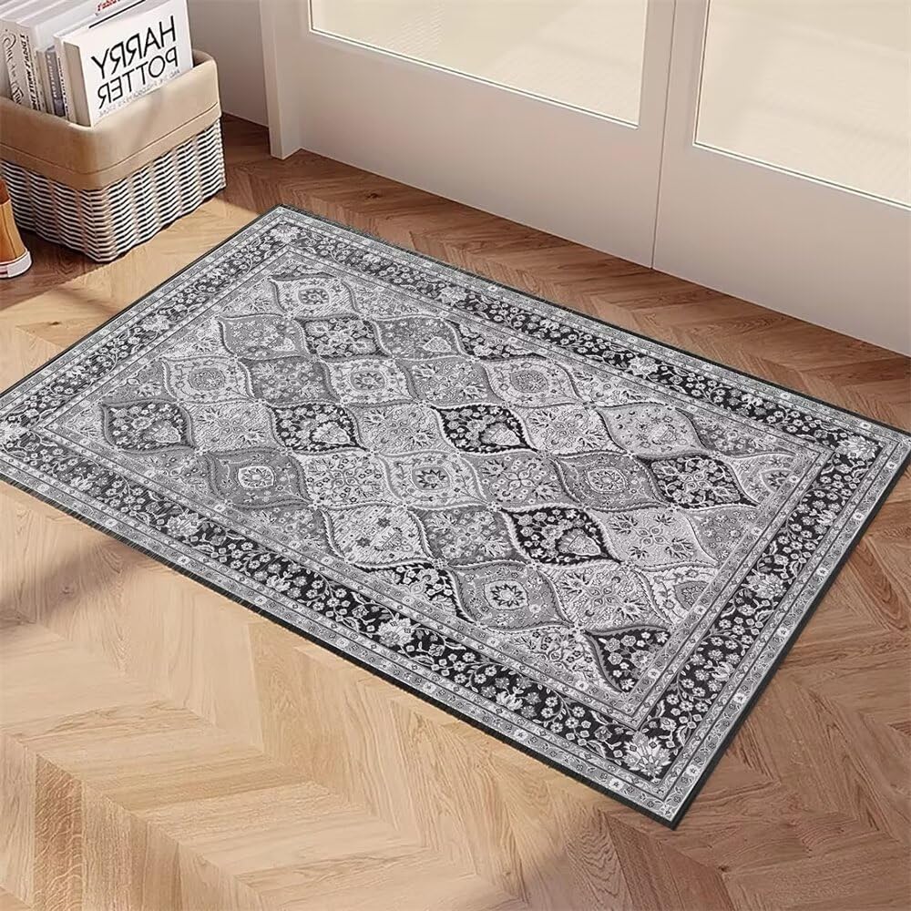 Descente de lit 200x300CM tapis gris lavable pour chambre d'enfant