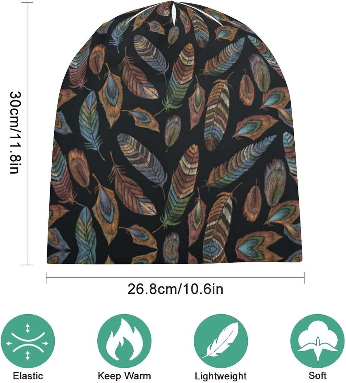 Chemo Headwear Hats Caps for Women, Cancer Headwear Coverings Hats for Women Chemo, Baggy Skull Cap Beanies Women - Image 5