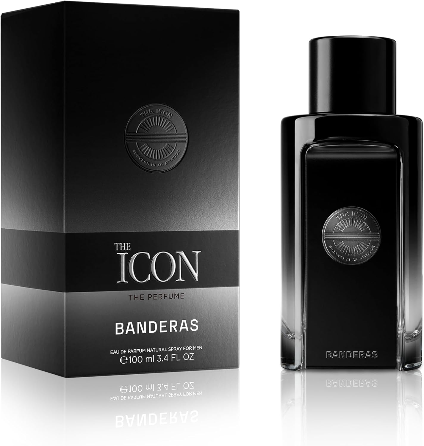 Banderas Eau de Parfum voor heren, duurzaam, mannelijk, elegant, trendy en sensueel, houtachtig, barnsteenkleurig en sandelhout, 100 ml