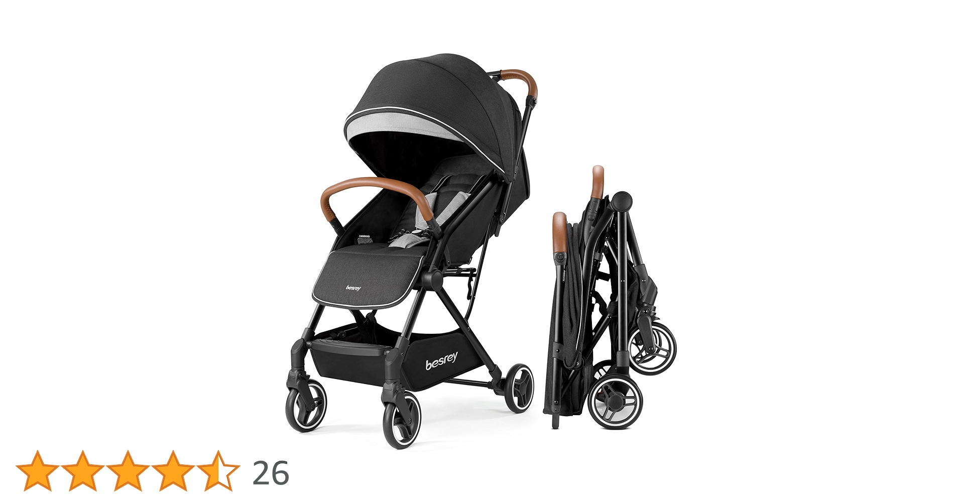 Amazon.co.jp: besrey ベビーカー コンパクト b型ベビーカー