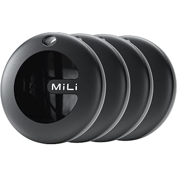 MiLi MiTag Duo Smart Tracker Key Finder Compatible with Apple Where is? and Android Find Device Anti-lost Tag for Keys Wallet Luggage Suitcase