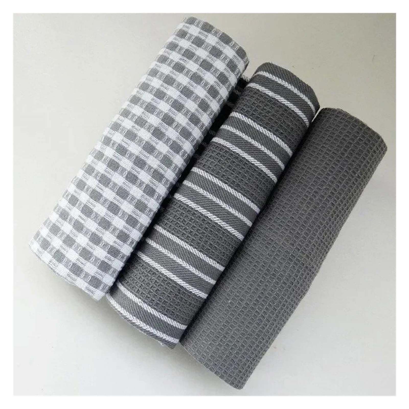 paños de Cocina 3 Piezas paño de Cocina algodón for Platos