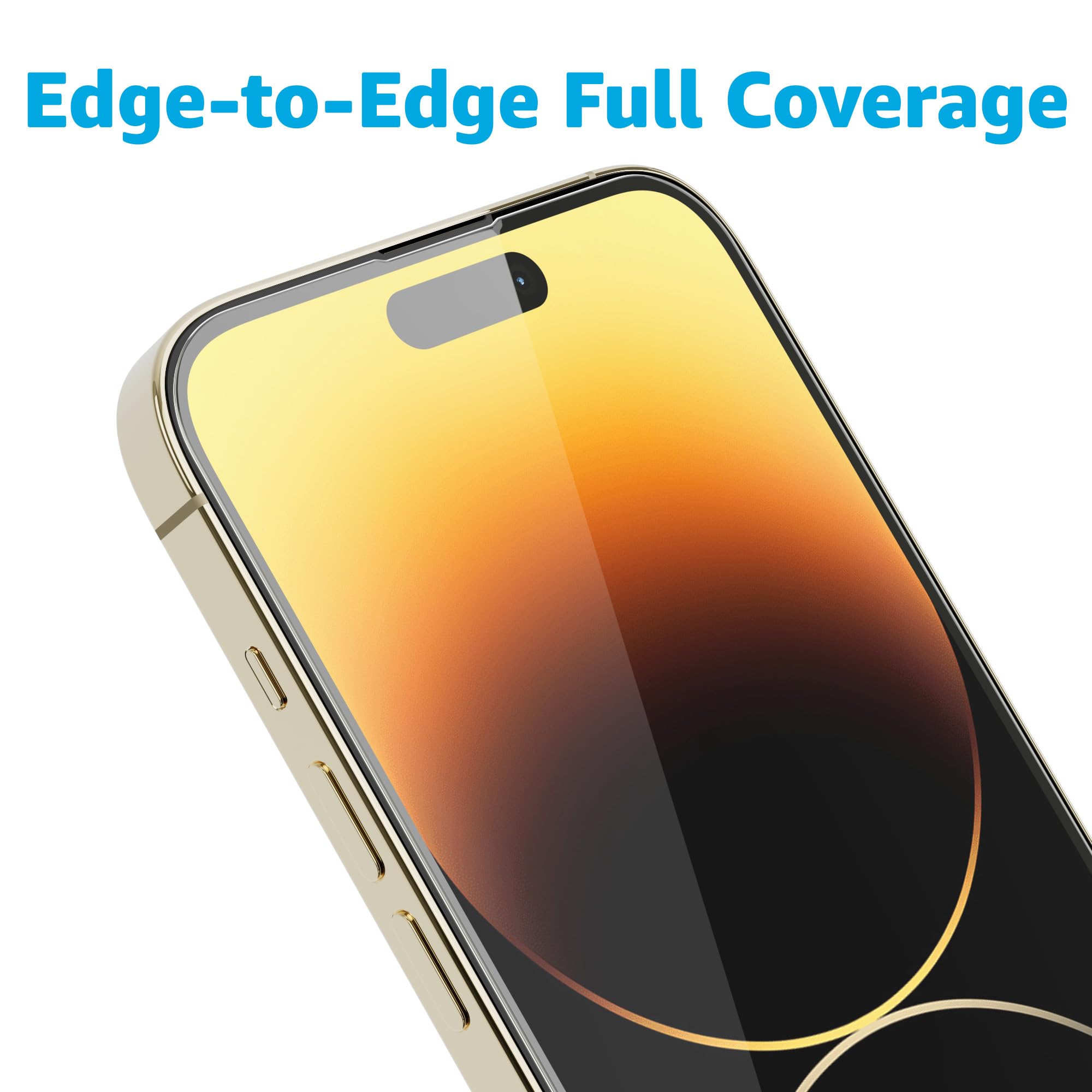 Casely iPhone 15 Premium Tempered Glass Screen Protector