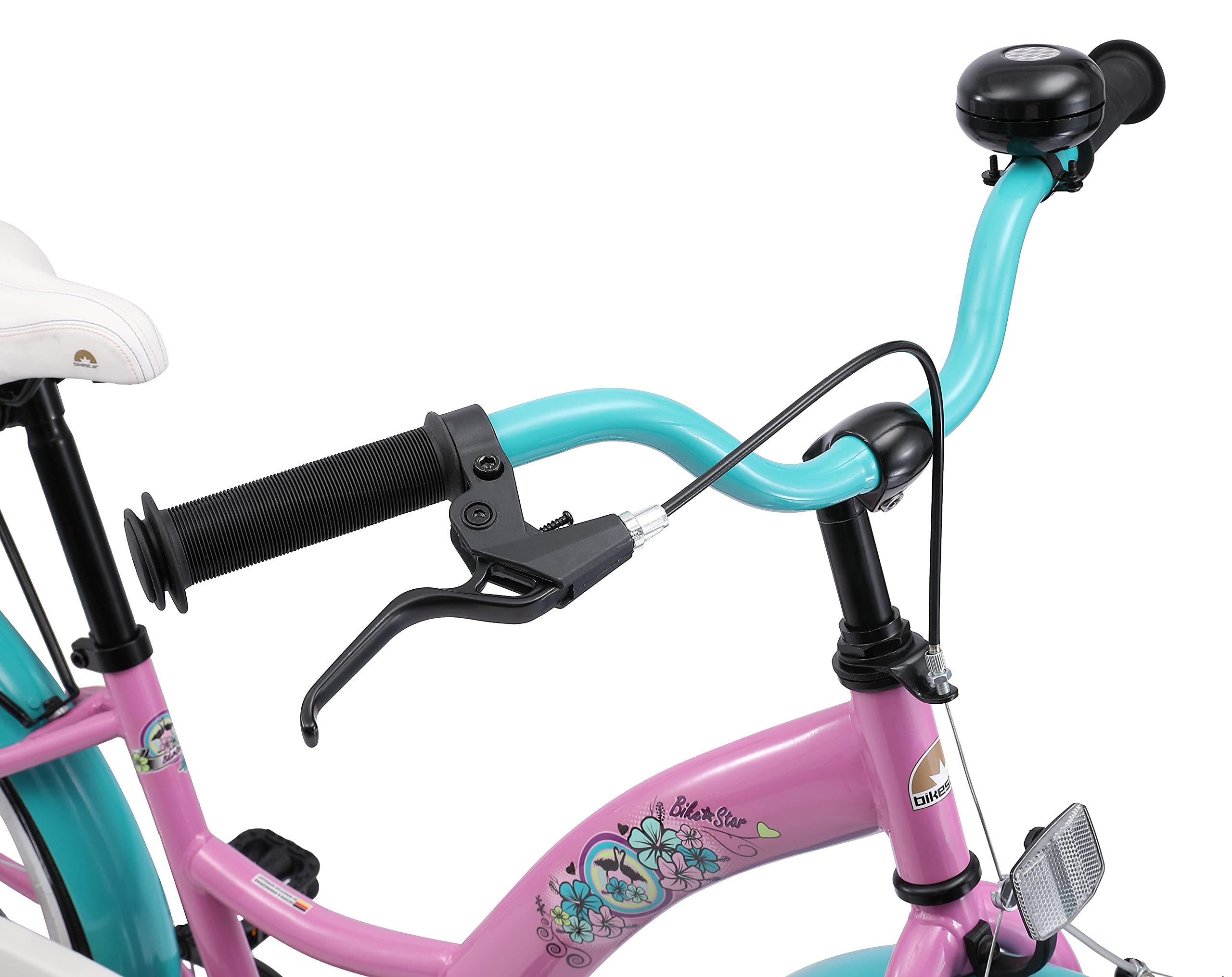 BIKESTAR Bicicletta bambini 10-13 anni | Bici bambino bambina 24 pollici  Freno a pattino e freno a retropedale | 24� Classico rosa : Amazon.it:  Sport e tempo libero