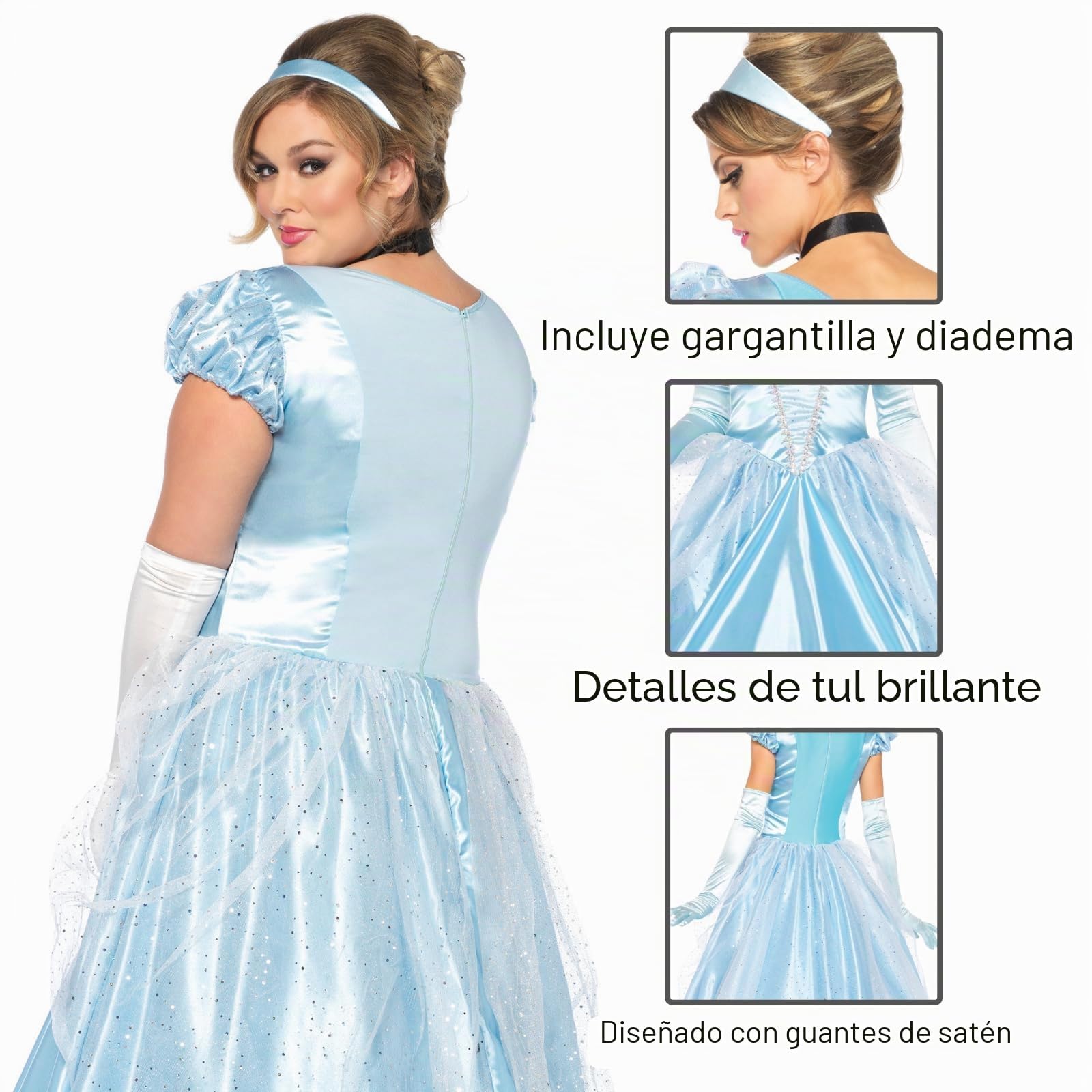 Leg Avenue Plus Classic Cinderella Costume