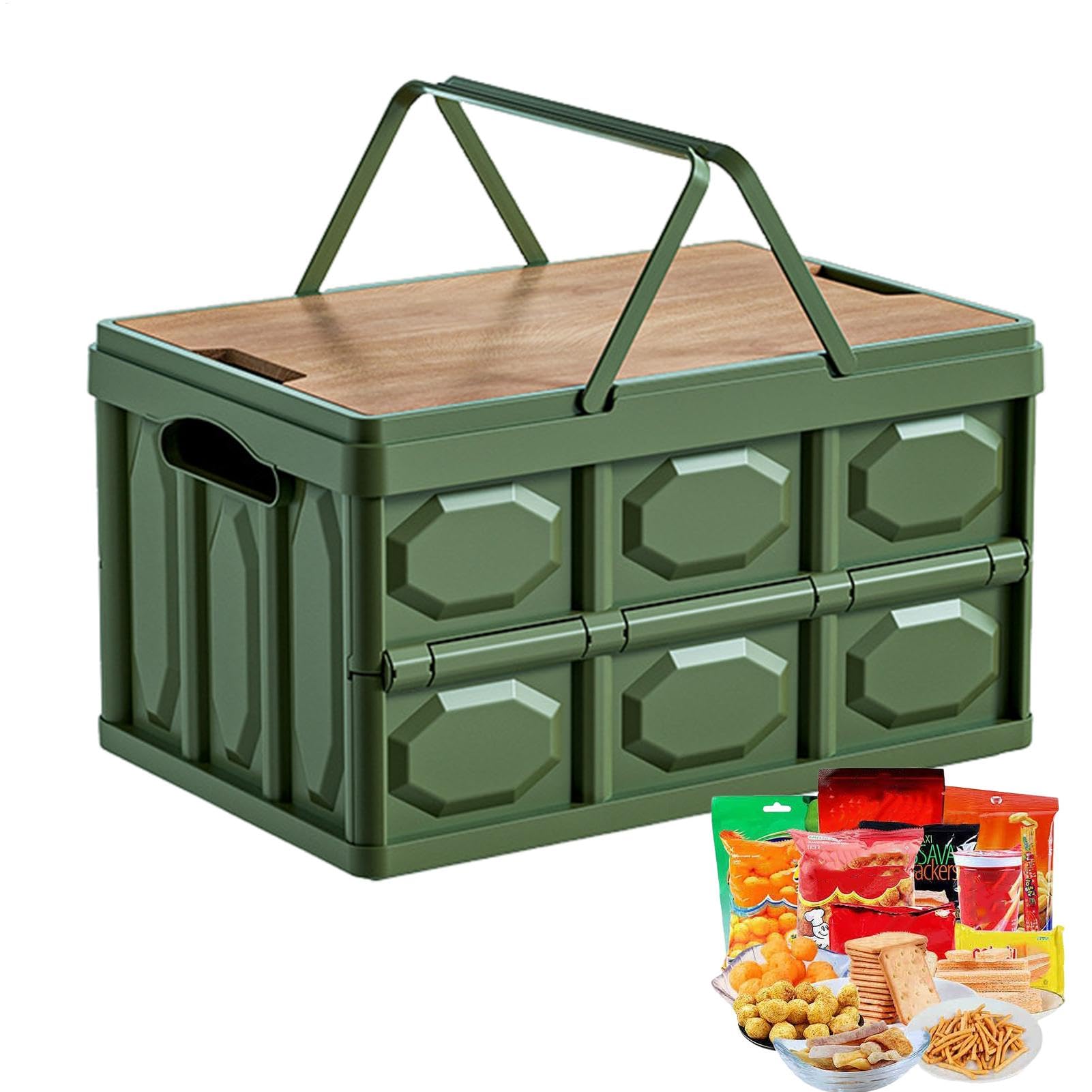 Malle de rangement camping pliable pour l'organisation de vos road trips en van et RV