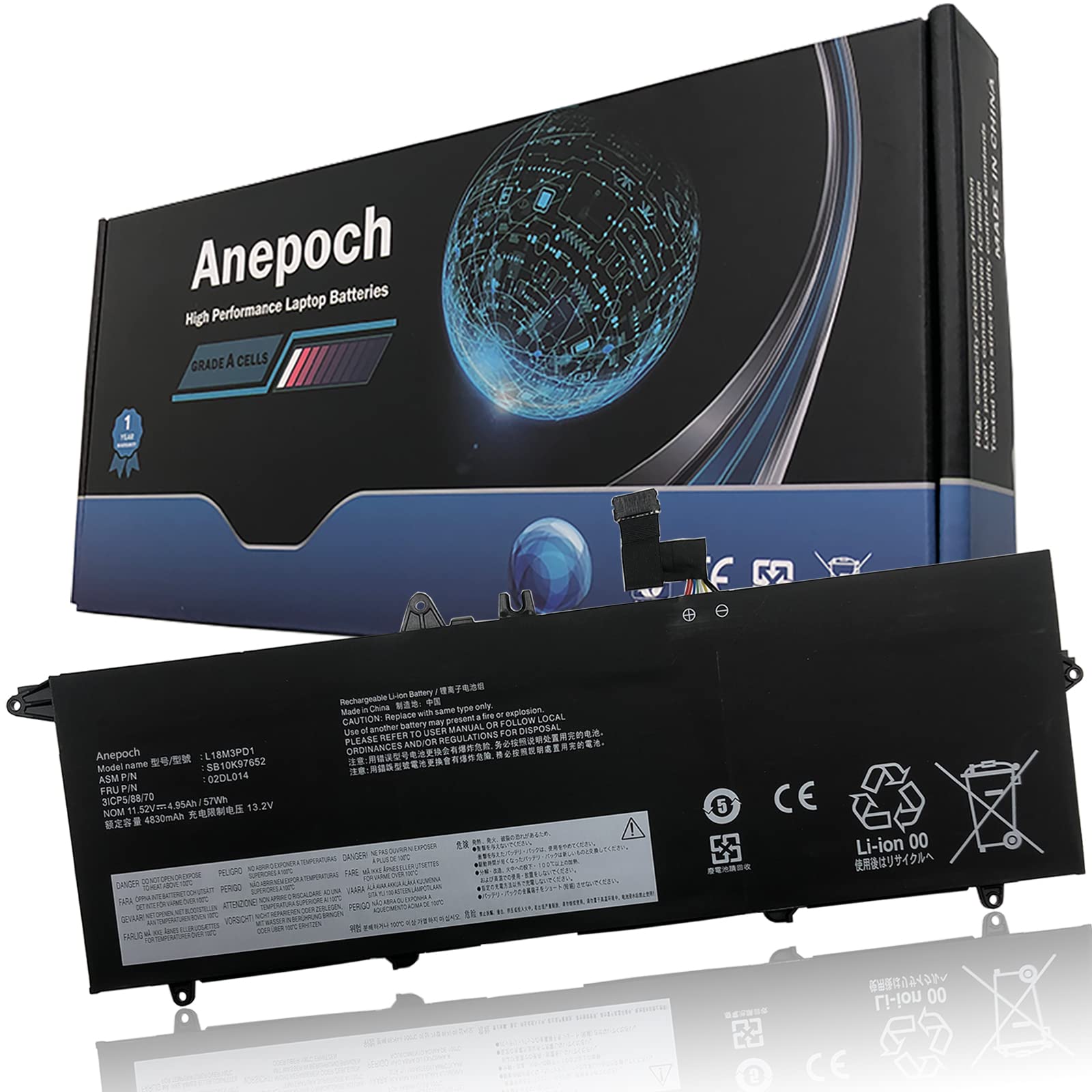 Amazon.com: Anepoch L18M3PD1 02DL014 Laptop Battery Replacement