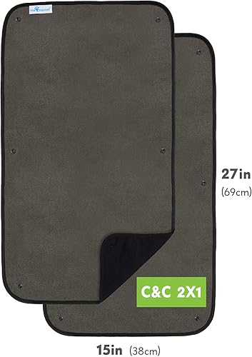 Miniatura 2 de Paw Inspired Forro lavable para jaula de conejillo de indias, ropa de cama de forro polar para conejillos de indias, hurones, conejos, hámsters,