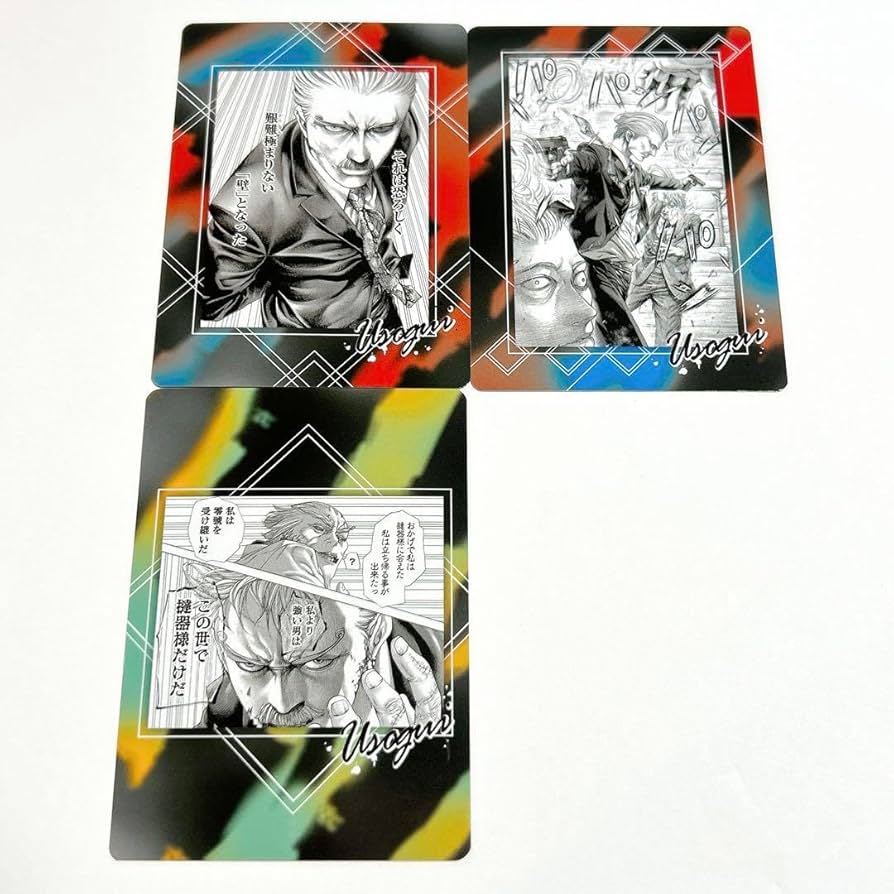 嘘喰い コレクションカード 嘘喰い コレクションカード 5種 アイデアル ラロ 佐田国 目蒲