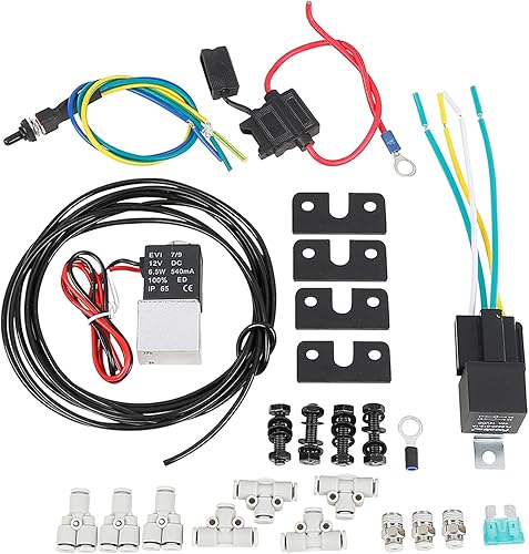 Miniatura 7 de XFMT Kit de suspensión de aire trasero ajustable para motocicleta Harley Touring Bagger Electra Street Road Glide Road King 1994-2023