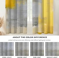 Vista 488 de Cenefas de cocina modernas con patrón de cobre marrón dorado para ventanas, cenefas opacas abstractas de marcas de arañazos y cortinas opacas