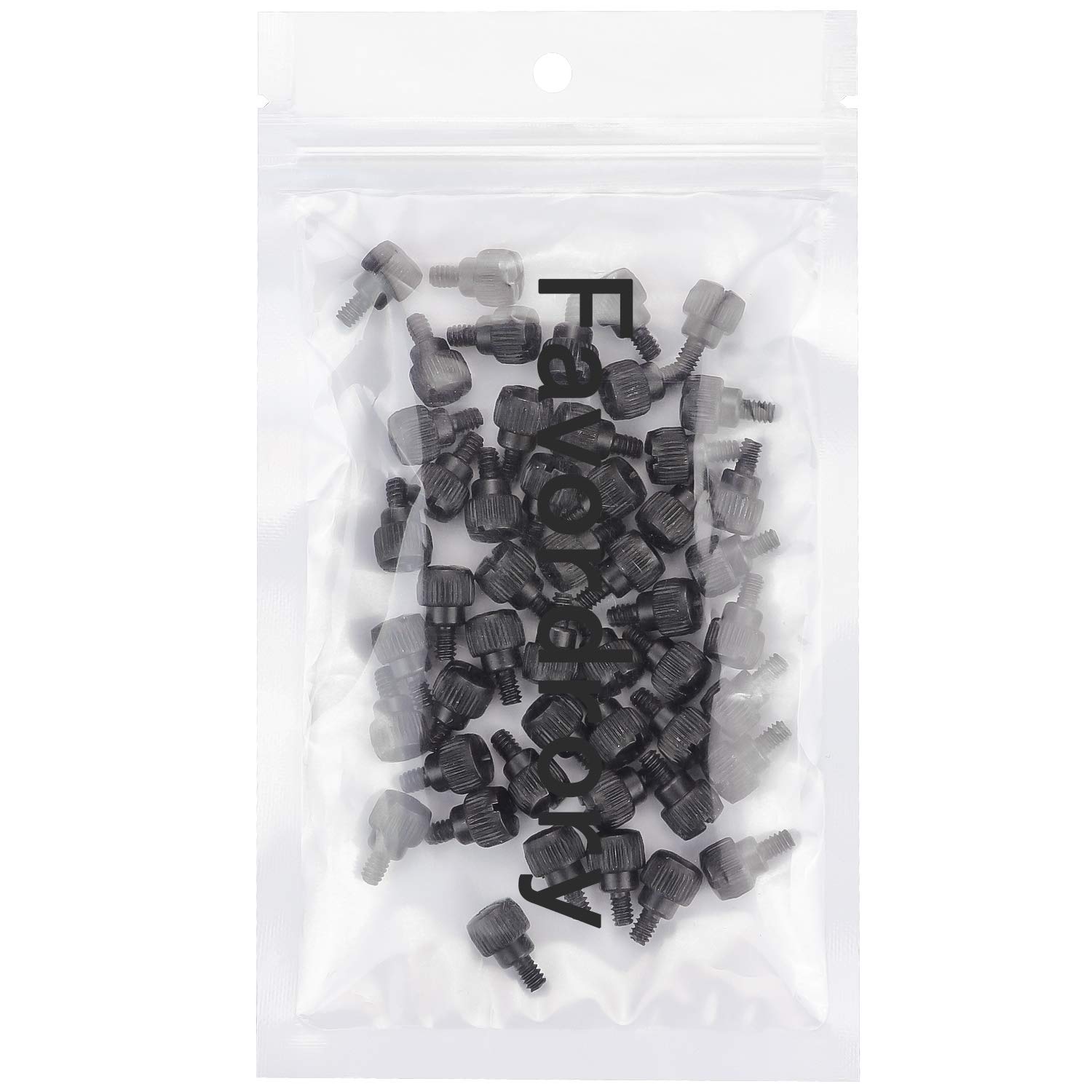 PC Thumb Screws - Black Zinc, 50 Pack -8 PC Thumb Screws - Black Zinc, 50 Pack -8