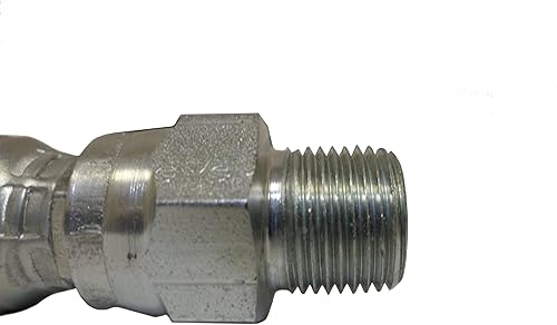 Miniatura 2 de Manguera de conector de carrete de manguera para lavado a presión rosca de tubo macho de 38 pulgadas clasificación de 4000 PSI