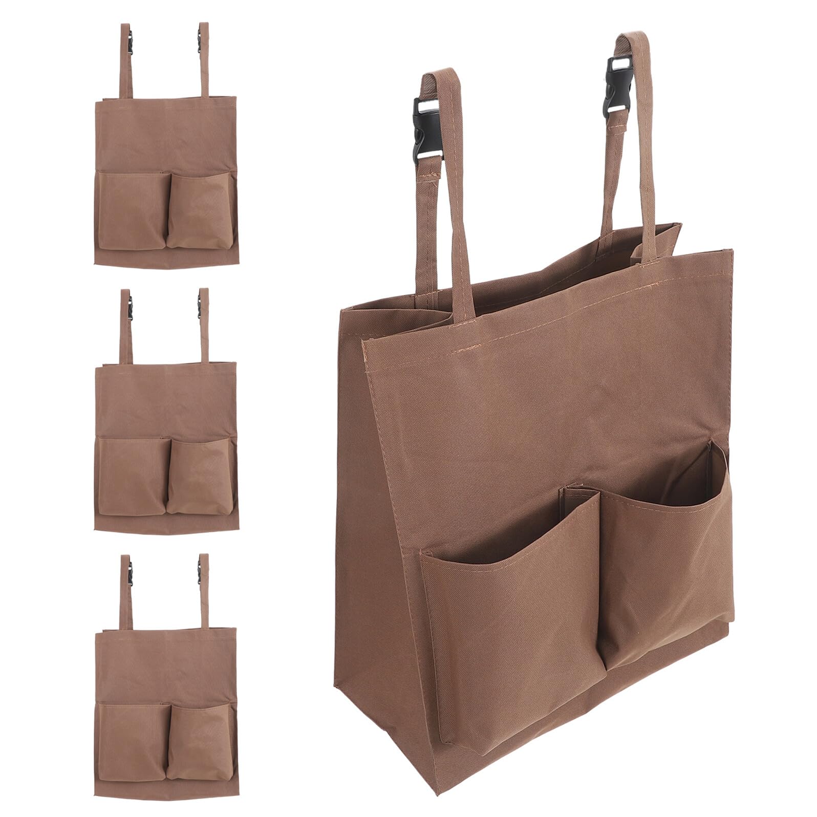 Sac de rangement pour chariot de nettoyage à poches multiples grand volume