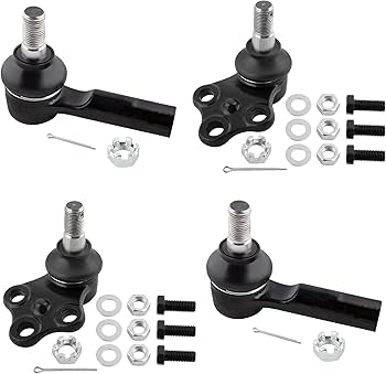 ぼんじり Amazon.com: BOXI 4pcs Front Lower Ball Joints & Outer Tie