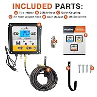 Vista 3 de Martins Industries Inflador automático de neumáticos de alta presión MW-64HP Flatematic