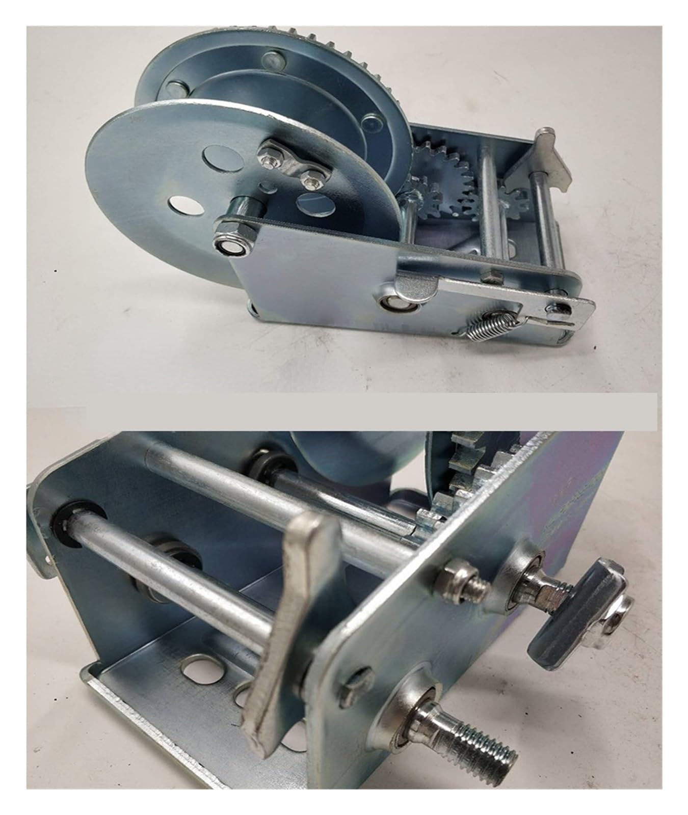 Montacarichi da Balcone, Verricello manuale, Mini verricello manuale usato for la casa Camion for barche Verricello manuale manuale for utensile manuale Imbracatura di sollevamento,per Camion,Garage,
