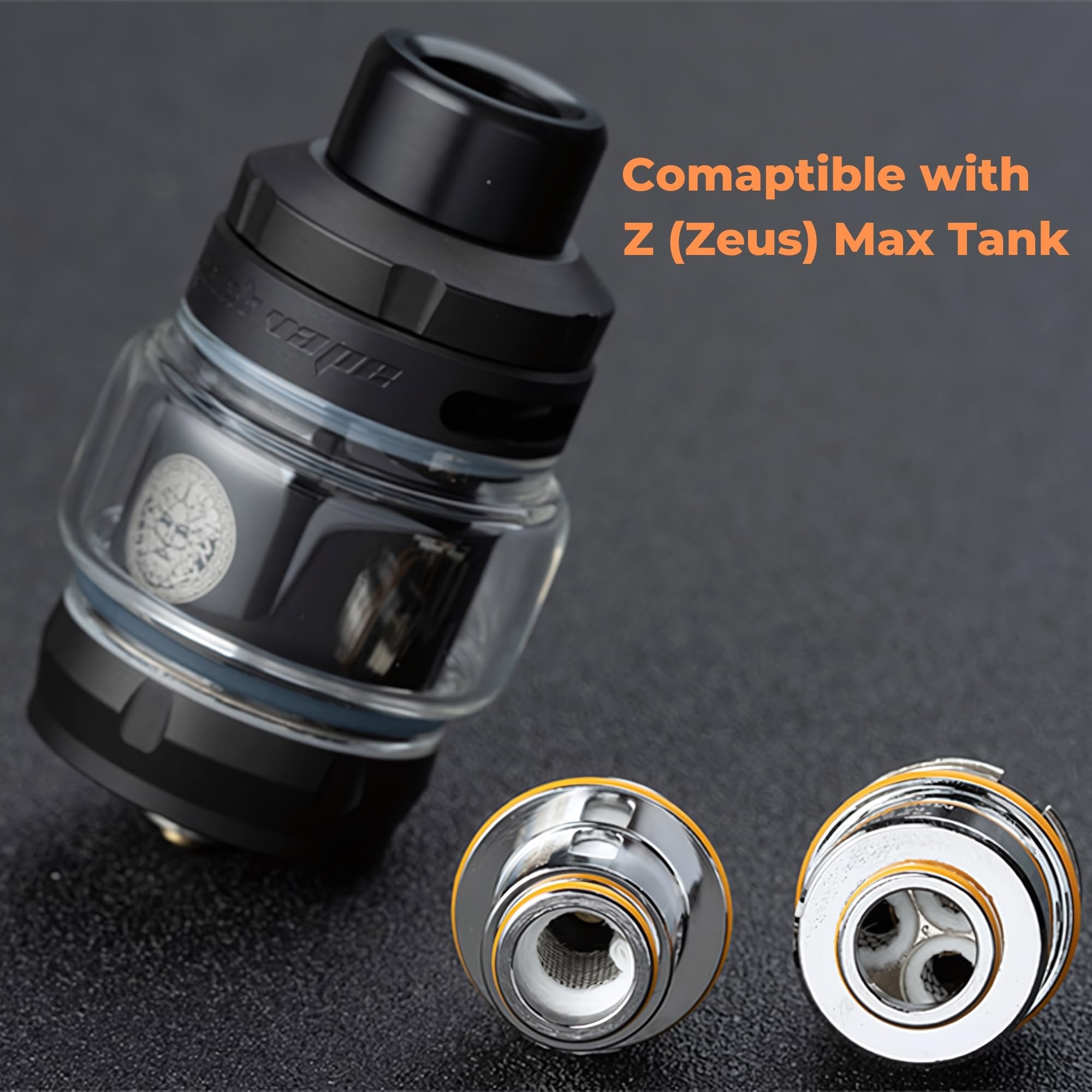 Geekvape M coils [0.2ohm | 70W-85W Triple Mesh] M Series coils 5 Pack - for  Geekvape Z Max Tank - Mesh Coils, DTL Smooth Vaping, Multiple Resistances,  No Nicotine: Amazon.co.uk: Electronics &