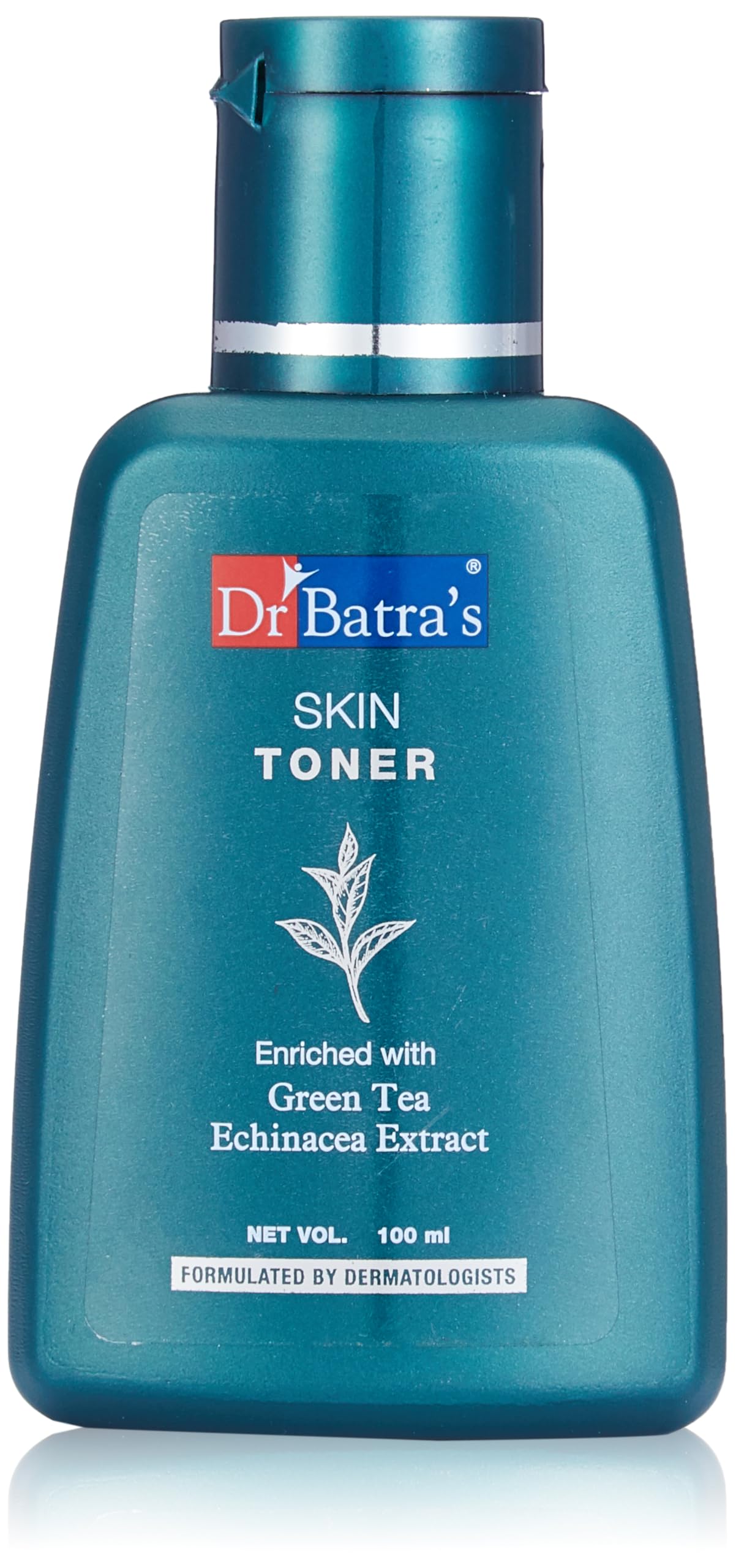 Dr. Batra's Skin Toner, Enriched with Echinacea & Green Tea, Glowing Skin Toner, Prevents Oily & Dry Skin, SLS & Paraben Free, Toners for Women (100ml, Pack of 1)