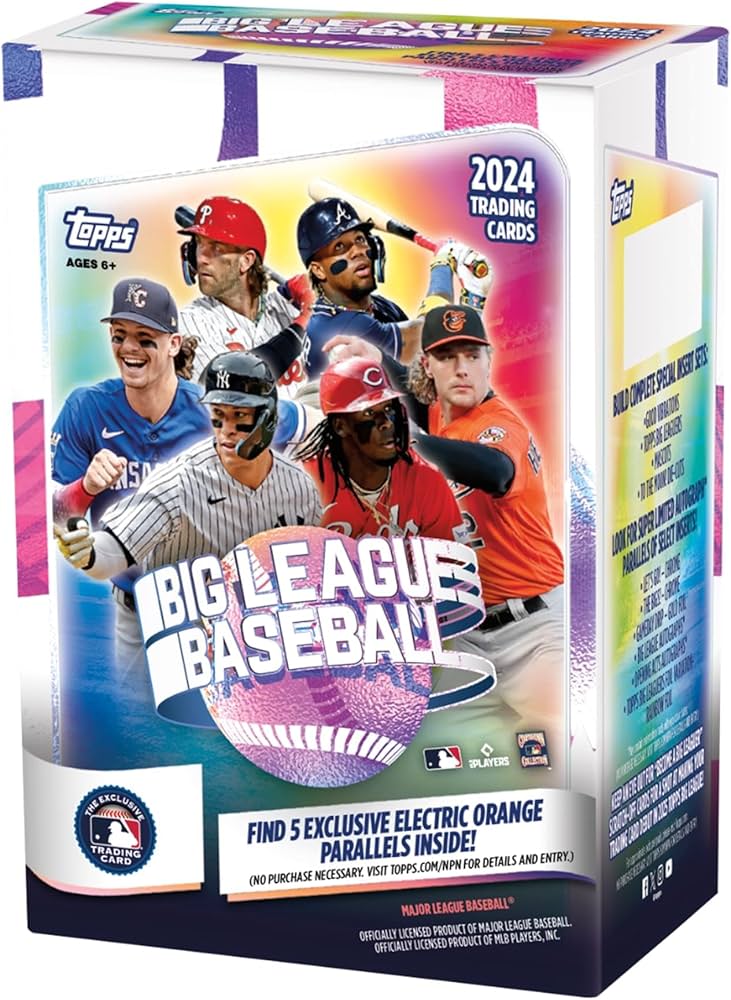 Amazon.com: 2024 Topps Big League Baseball Blaster Box : Sports