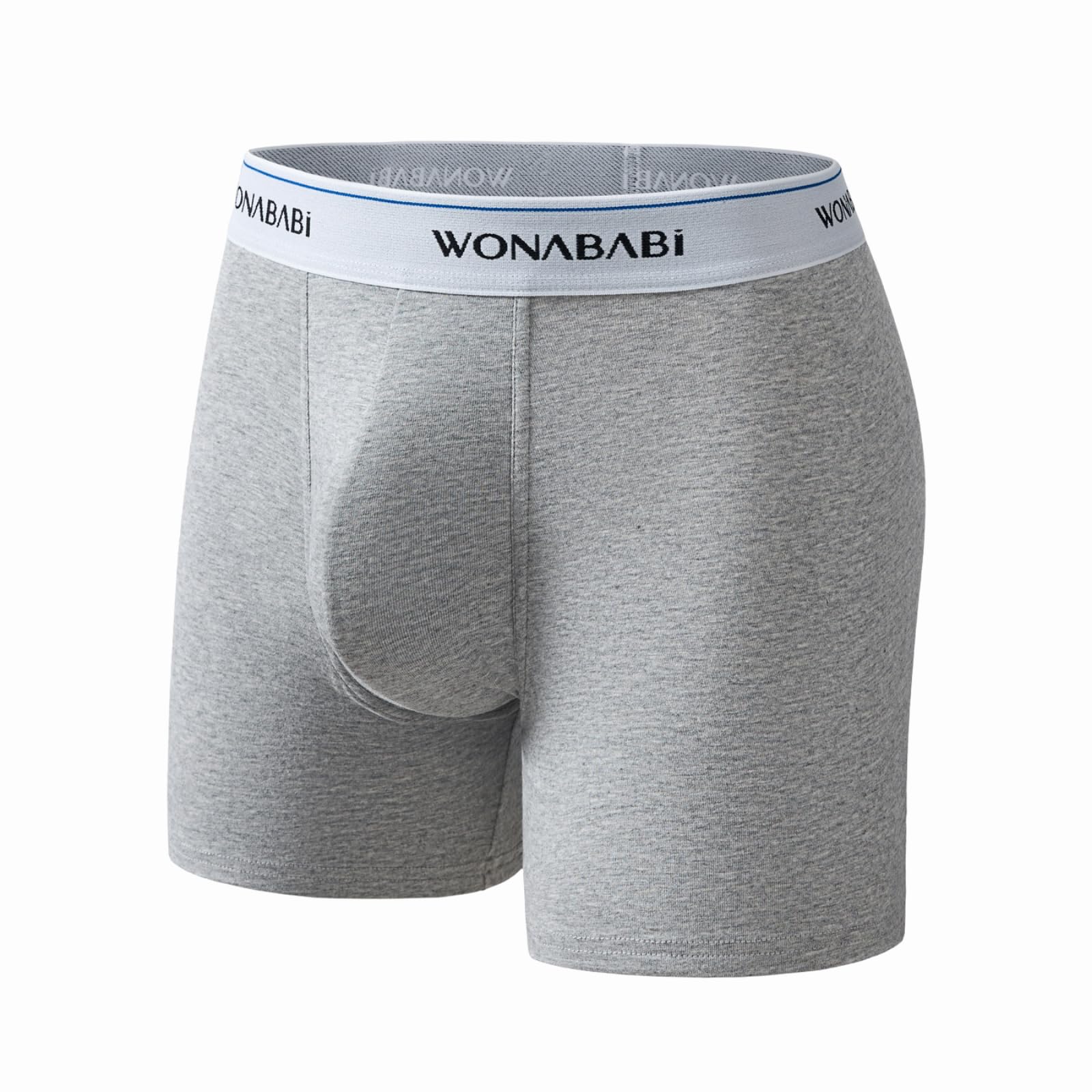Wonababi Boy Shorts Underwear - Soft Genderless Boxer Briefs With 9cm Inseam, Moisture Wicking