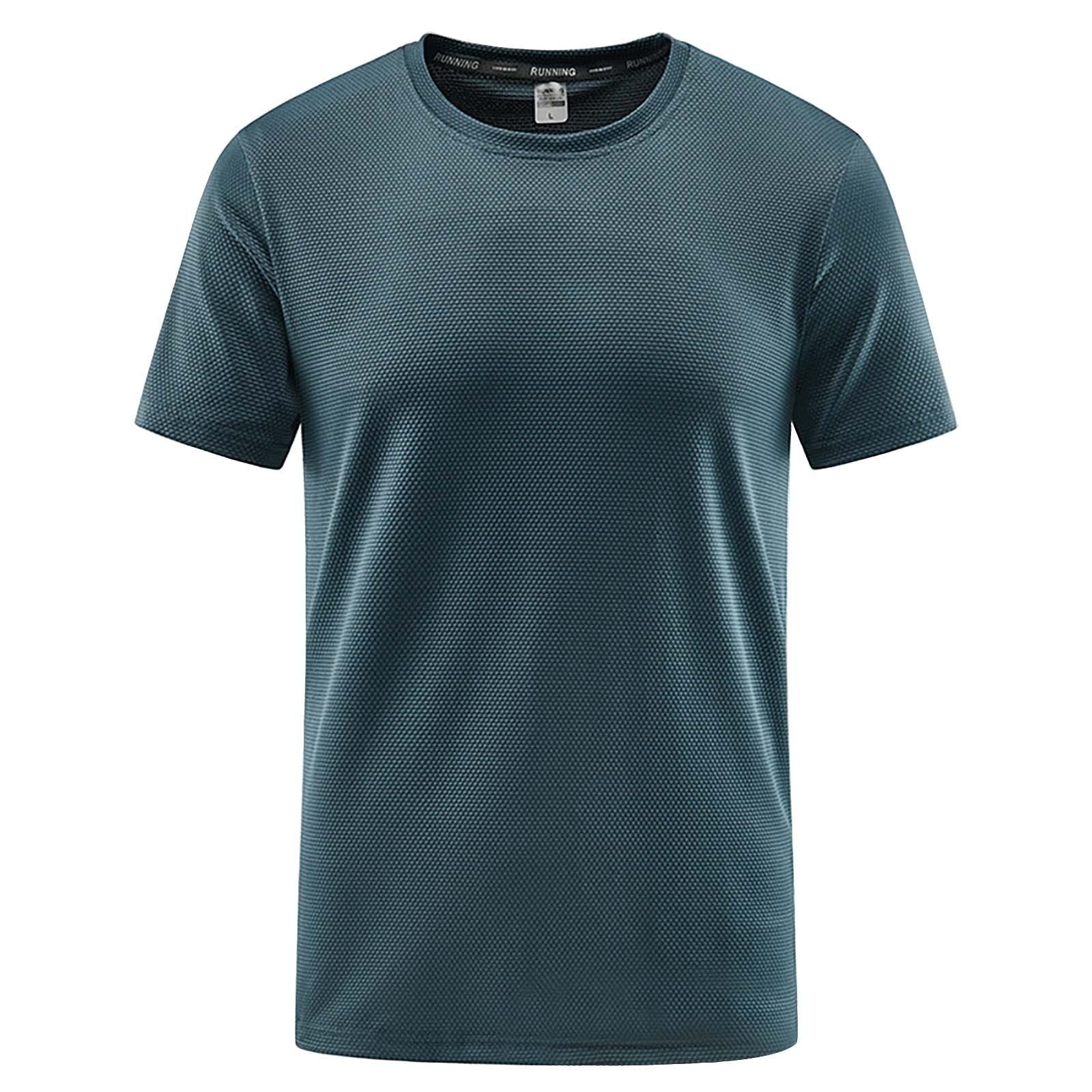 T-shirt Neck Fit Ice Pineapple T-Shirt for Men Short Sleeve Loose Large Man Entry