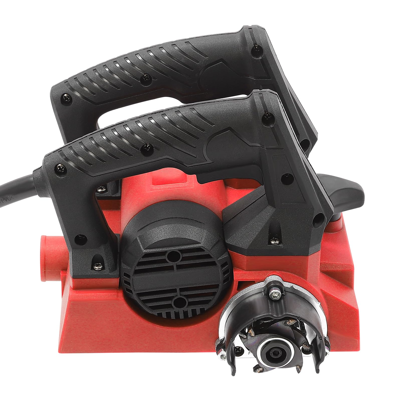 Pala elettrica da parete, 1300 W, piallatrice elettrica da parete, 1000 – 4000 giri/min, piallatrice elettrica da parete, profondità regolabile 1-4 mm, con cavo di alimentazione da 3 m, cassetta degli