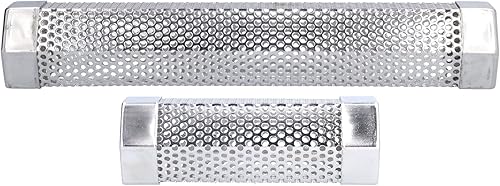 CHICIRIS Tubo de fumador de acero inoxidable 304, portátil, hexagonal, estable, generador de humo para ahumar alimentos fríos y calientes, a la