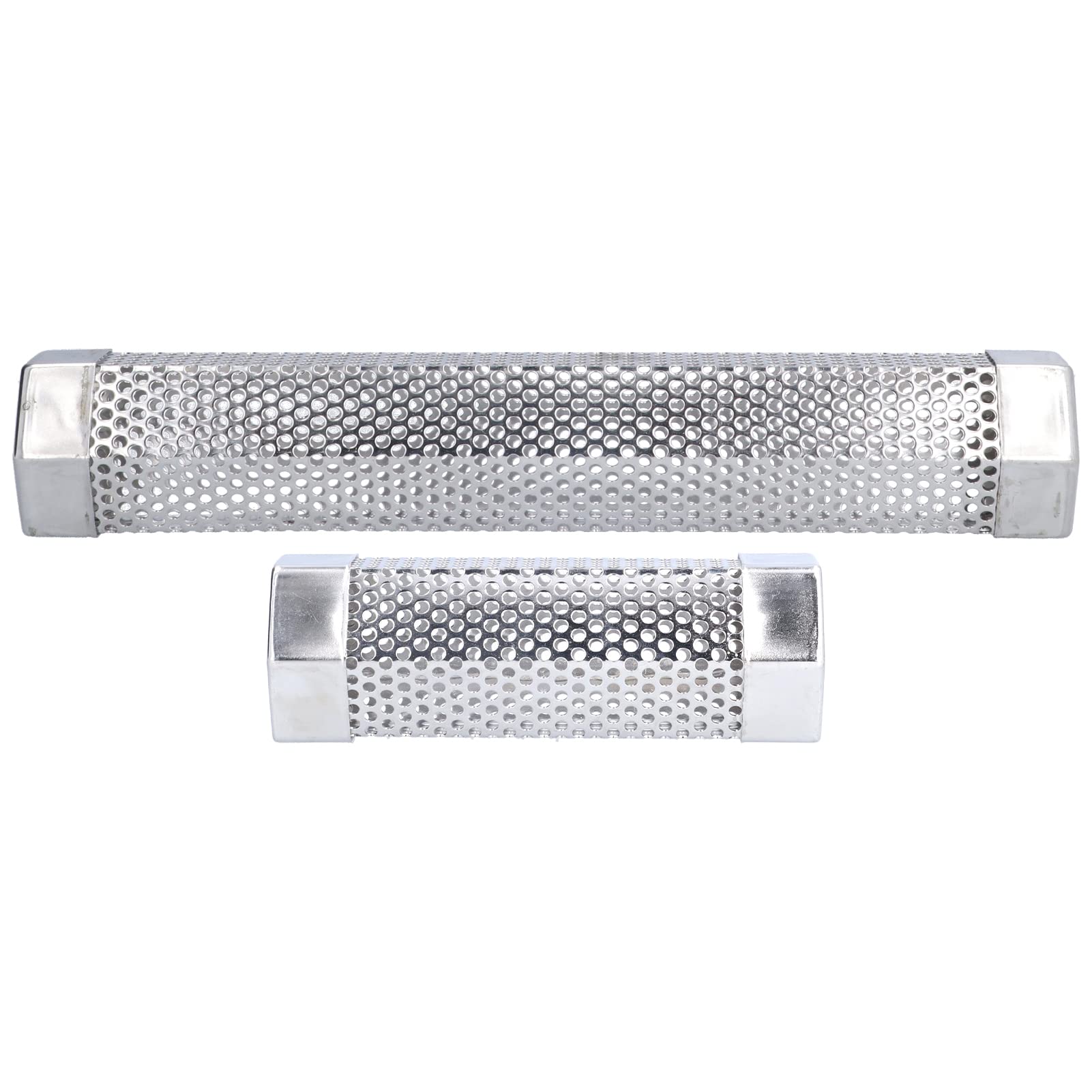 Smoker Tube 304 Stainless Steel Portable Hex Stable Barbecue Smoke Generator Pipe for Cold Hot Smoking Grilled Foods 5 hours Pellet Smoker(S)