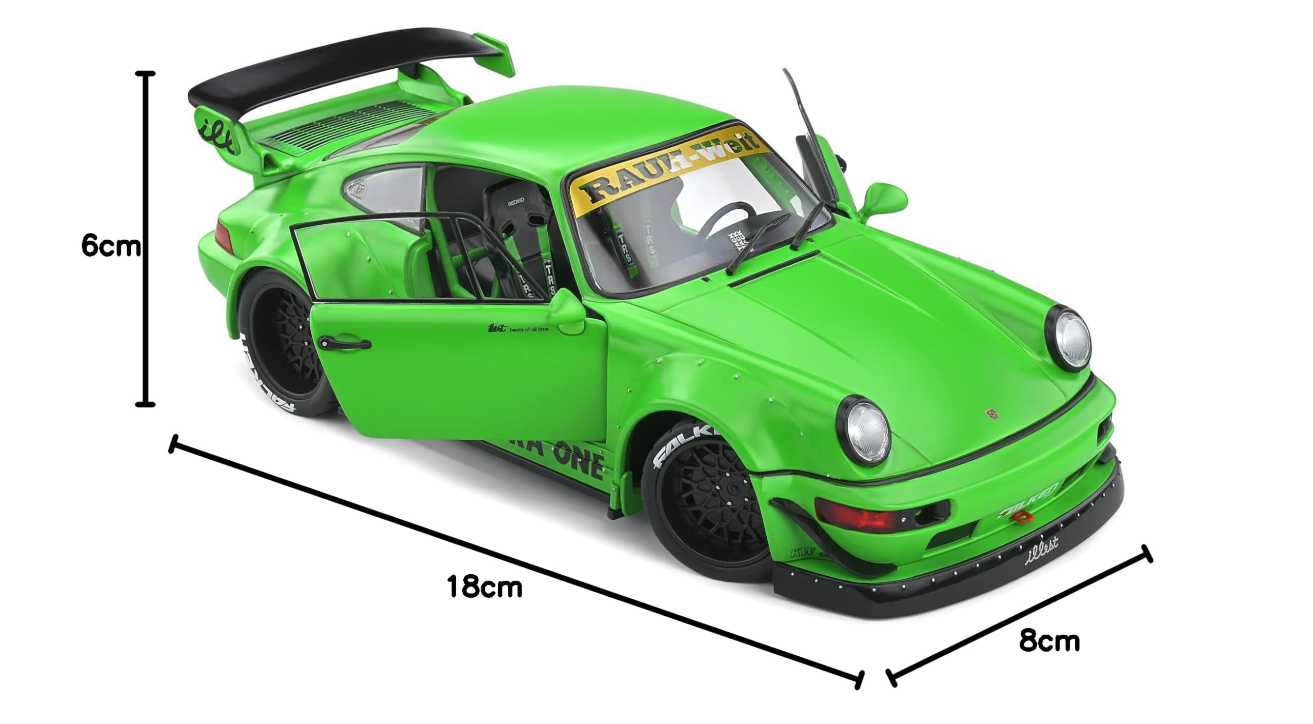 Image secondaire de Modèle réduit Porsche 964 RWB Pandora One - Solido 1/18