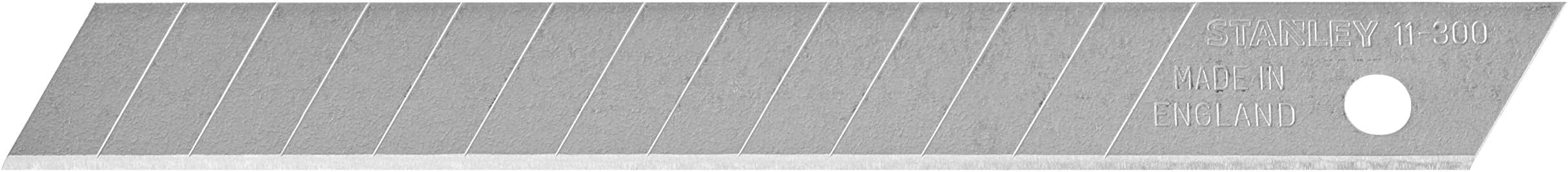 Stanley Snap Off Blades 011300 (10) 9 MM, Silver