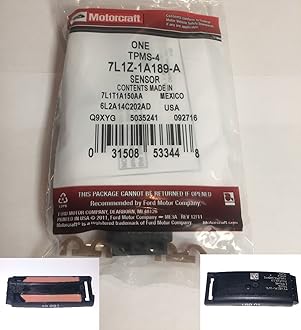 Ford New Genuine OEM Motorcraft TPMS-4 / 7L1Z-1A189-A Tire Pressure Monitoring System Sensor