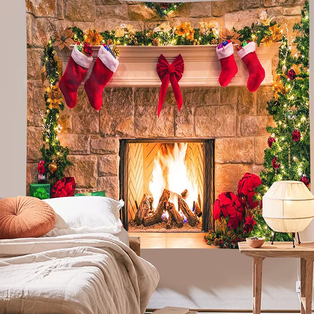 Kanora Weihnachten Wandbehang Schlafzimmer Wanddeko Weihnachten Deko Boho Hippie