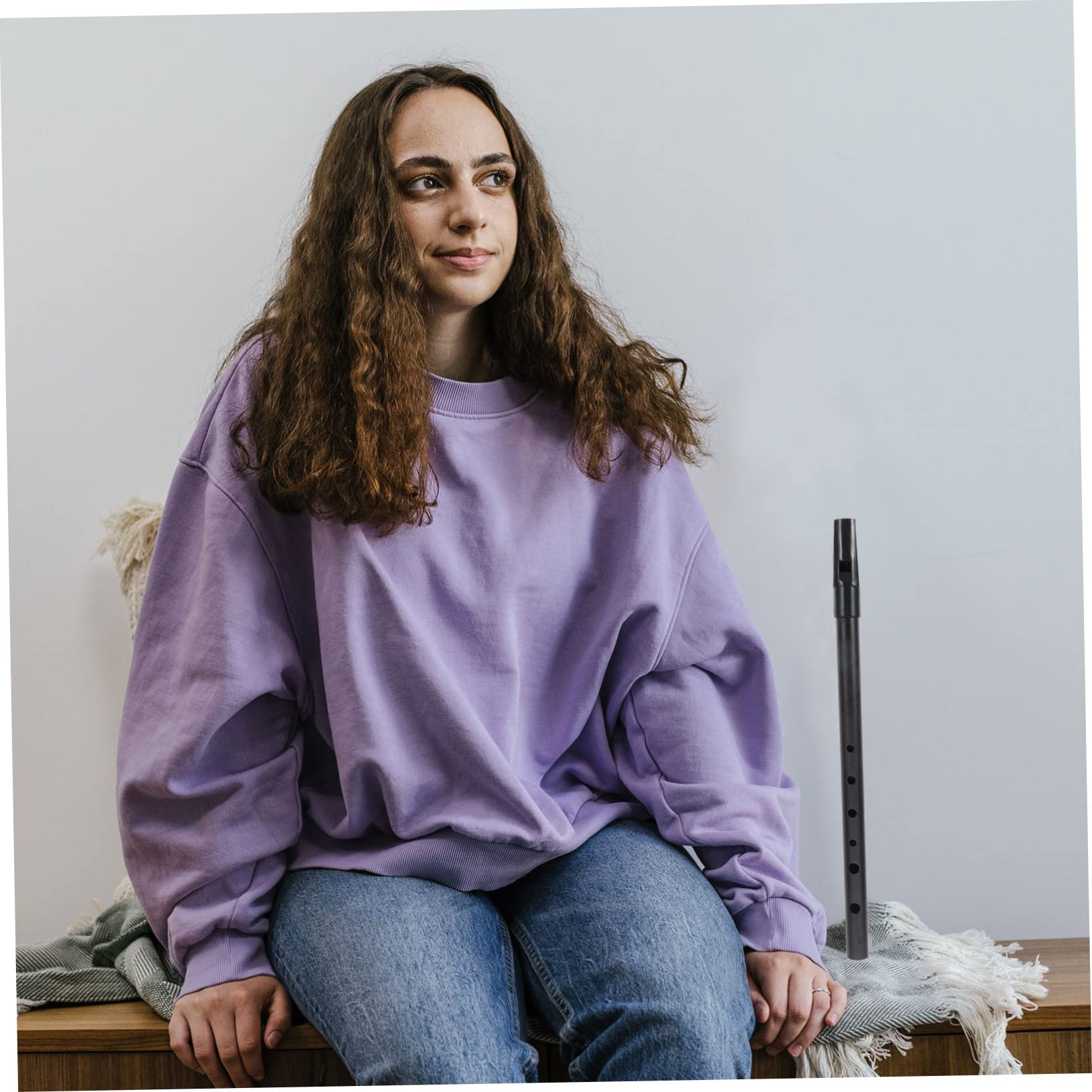 Yardwe Professional Key Whistle Flute Instrument for Beginners High Pitch Irish Wind Instrument for Music Education and Family Fun