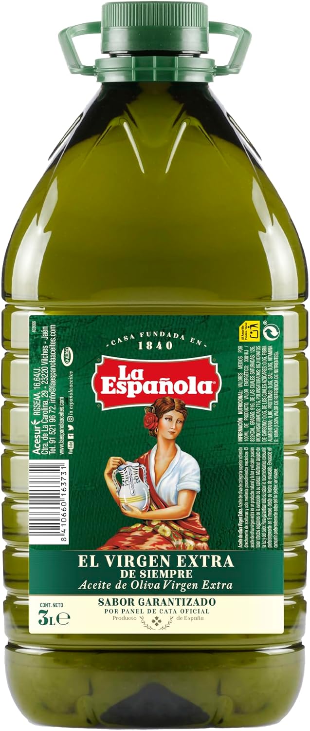 Garrafa 3L La Española aceite de oliva virgen extra